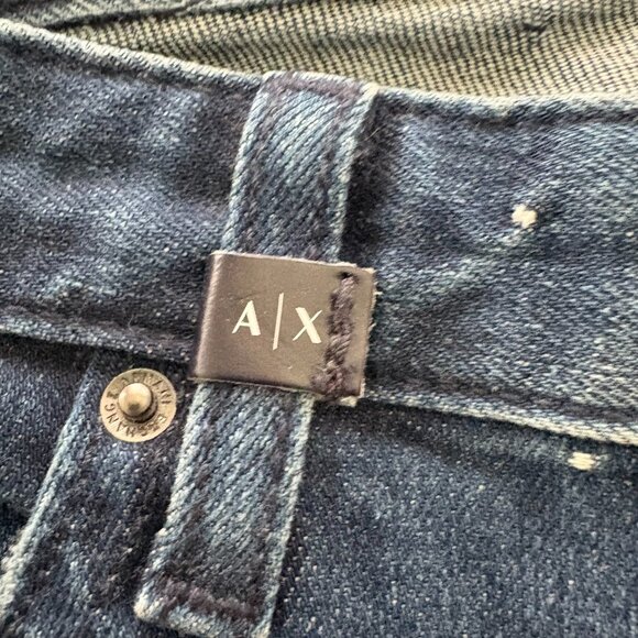 Armani Exchange Slit Ankle Crop Capri Jeans Size 25 EUC - Picture 11 of 11